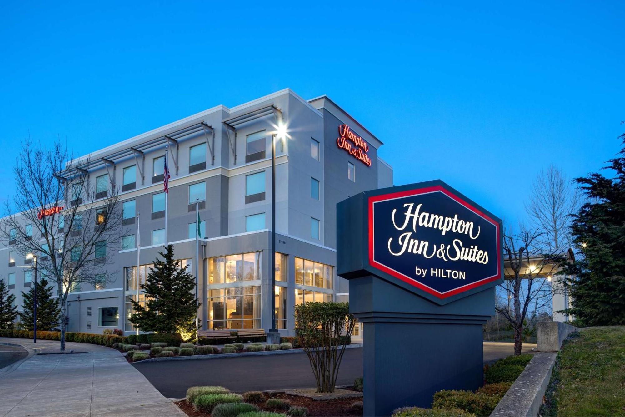 Hampton Inn & Suites Seattle/Federal Way Exterior foto