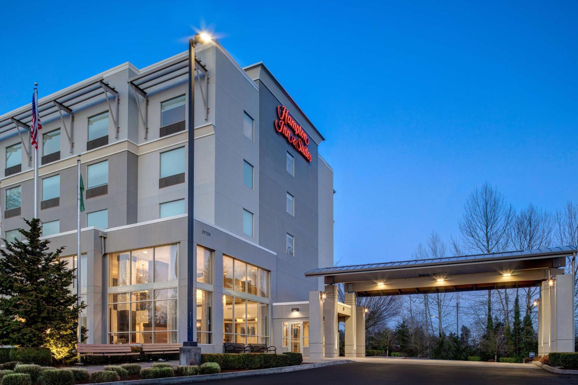 Hampton Inn & Suites Seattle/Federal Way Exterior foto